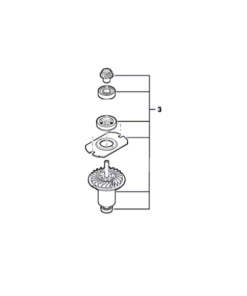 Bosch GBH 18V-26 Endüvi Rotor Kollektör (1600A00AR1)