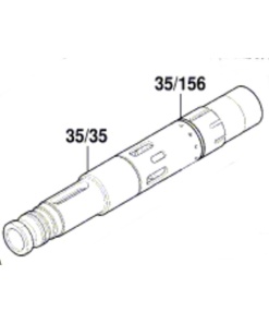 Bosch GBH 18V-36 C Namlu (1600A00DH4)