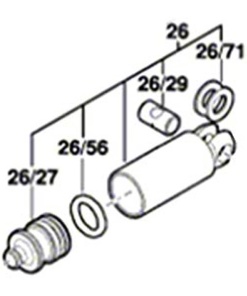 Bosch GBH 18V-26 F Kırıcı Pistonu (1600A00H7D)