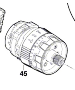 Bosch GSB 18V-60 C Şanzıman Kasası (1 600 A00 J5R)