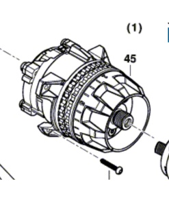 Bosch GSR 18V-150 C Şanzıman Kasası (1600A01006)
