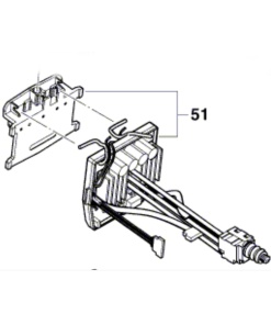 Bosch GWS 180-LI Elektronik Modül (1600A01NC3)