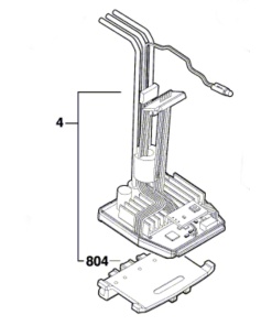 Bosch GDS 18V-400 Kaplamalı İletken Plaka (1600A023VS)