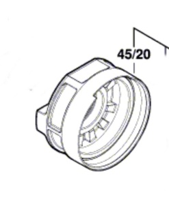 Bosch GDS 18V-400 Flenç Kasası (1600A023VV)