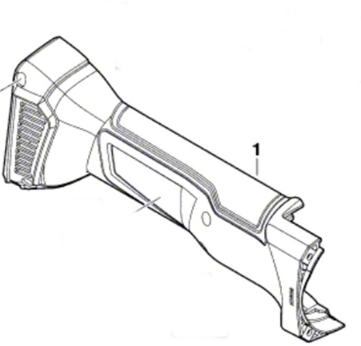 Bosch GWS 18V-10 SC Motor Gövdesi (1 605 108 2DU)
