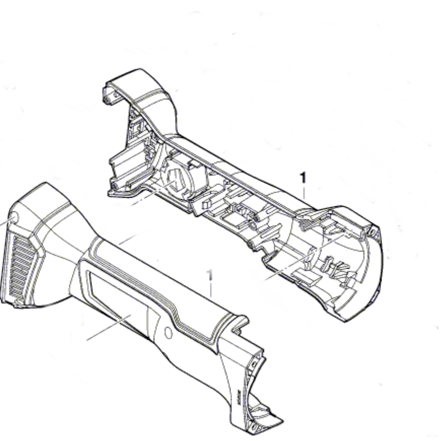 Bosch GGS 18V-23 PLC Motor Gövdesi (16051082EL)