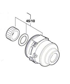 Bosch GDS 18V-400 Şanzıman Gövdesi (160580661K)