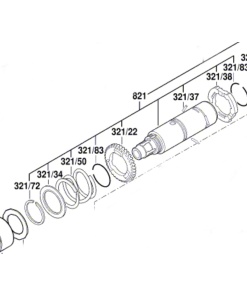 Bosch GBH 18V-26 F Boru (1607000C90)