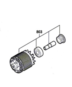 Bosch GHO 12V-20 Tahrik Ünitesi (1607000CH4)