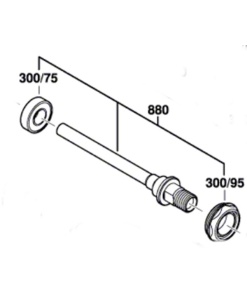 Bosch GGS 18V-23 LC Zımpara Tutucusu  (1 607 000 D78)