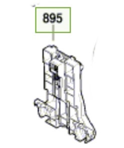 Bosch GBH 18V-45 C Yaylı Plaka (1607000DF3)