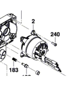 Bosch GCM 18V-305 GDC Fırçasız DC-Motor (160702267D)