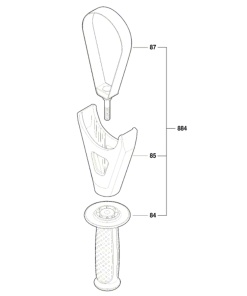 Bosch GBH 18V-45 C İlave Tutamak (16070312E7)