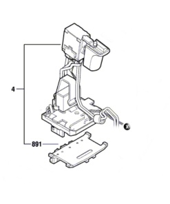 Bosch GBH 14,4 V-LI Elektronik Modül (1607233411)