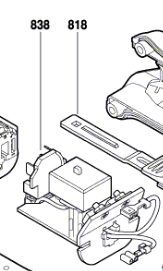 Bosch GUS 10,8 V-LI Elektronİk Modül (1 607 233 528)