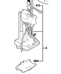 Bosch GSR 18V-85 C Elektronik Modül (1 607 233 5DB)