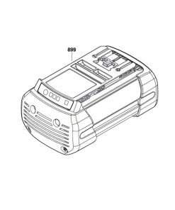 Bosch GBH 36 VF-LI Plus Kartuş Akü GBA 36V 6.0Ah (1607A3504R)