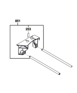 Bosch GCM 18V-305 GDC Tamamlayıcı Parça (1609B02964)