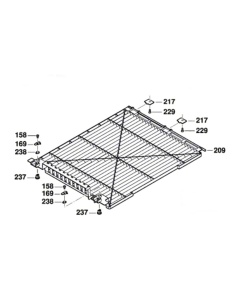 Bosch GTS 635-216 Alt Plaka (1609B03985)