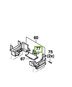 Bosch GTS 18V-216 Kontak Tutucu (1609B06200)