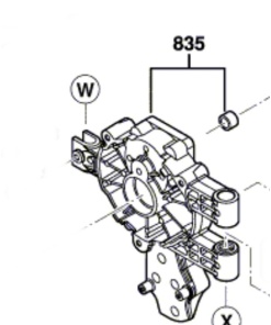 Bosch GTS 18V-216 Şanzıman Kasası (1609B06214)