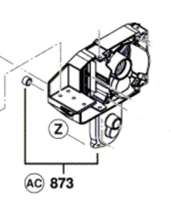 Bosch GCM 18V-305 GDC Zincir Muhafazası (1609B06754)