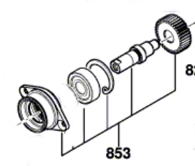 Bosch GKS 18V-57 Yatak Flanşı (1 619 P11 906)