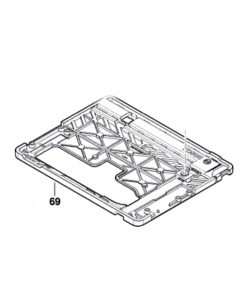 Bosch GKS 18V-57 G Alt Tabla (1 619 P11 908)
