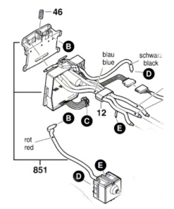 Bosch GWS 18V-10 Elektronik Modül (1619P15493)