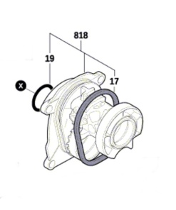 Bosch GBH 180-LI Ara Flanş (1619P15677)