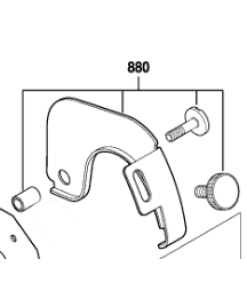 Bosch GUS 10,8 V-LI Muhafaza Kapağı (1 619 PA2 340)