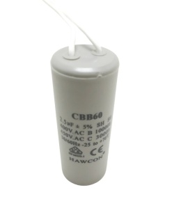 Hawcon 2,5 mf Plastik Tüp Kondansatör 400-450 V (Daimi)