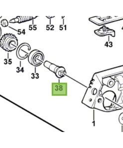 Bosch GUS 7,2 V Sürme Mili (2603124043)