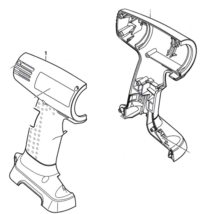 Bosch GSR 14,4 V Motor Gövdesi (2605105003)