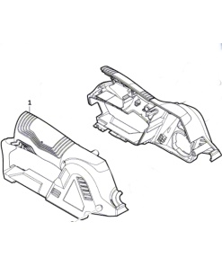 Bosch GHO 12V-20 Için Gövde Kapağı (2605105221)