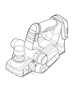 Bosch GHO 14,4 V-LI Lacivert Gövde  (2 605 105 967)