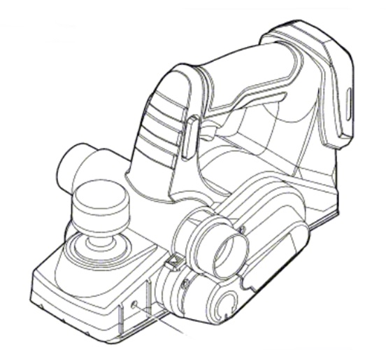 Bosch GHO 14,4 V-LI Lacivert Gövde (2 605 105 967)