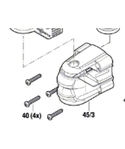 Bosch GOP 18V-28 Için Kömür Kapağı (2605806504)