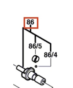 Bosch GSR 12 VET Kavrama Mili (2606445012)