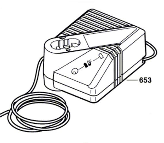 Bosch GDR 90 Hızlı Akü Şarj Cihazı AUS 240/7,2-14,4V, 1h. (2607224443)
