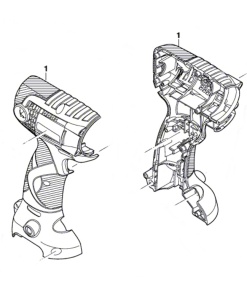 Bosch GDR 9,6 V Gövde (2609100267)