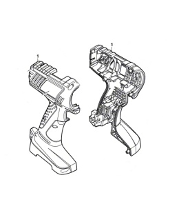 Bosch GSB 12-2 Gövde (2609100834)