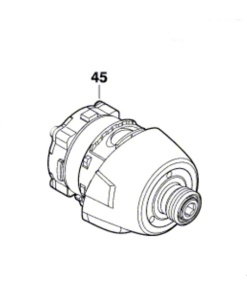 Bosch GDR 10,8 V-EC Şanzıman Kasası (2609199730)