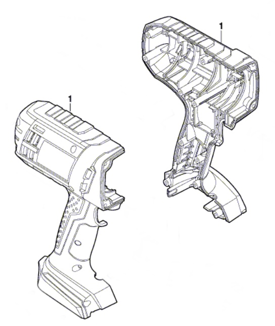 Bosch GDS 18 V-LI HT Gövde Takımı (2610008197)