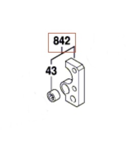 Bosch GKS 18 V-LI Yatak Plakası (2610997509)