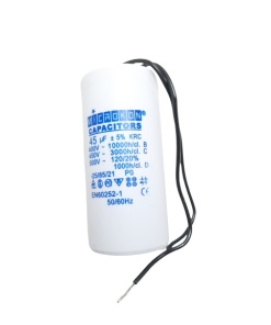 Microkon 45 mf Kondansatör 400-450 V Plastik Tüp (Daimi)