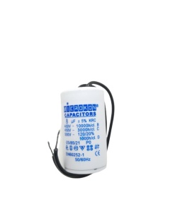 Microkon 8 mf Plastik Tüp Kondansatör 400-450 V (Daimi)