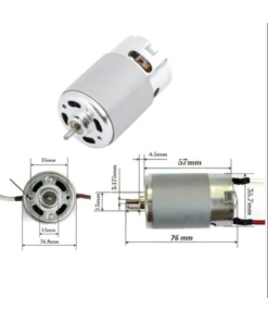 12V /12 Volt Dc Motor Şarjlı Matkap Motoru - Rs 550