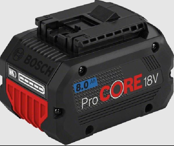 Bosch GGS 18V-23 PLC Kartuş Akü GBA 18V 8.0Ah ProCore (1607A350AT)