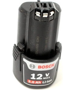 Bosch GSR 12-2-LI Kartuş Akü 10,8V, 2,0Ah, LI (2607336881)